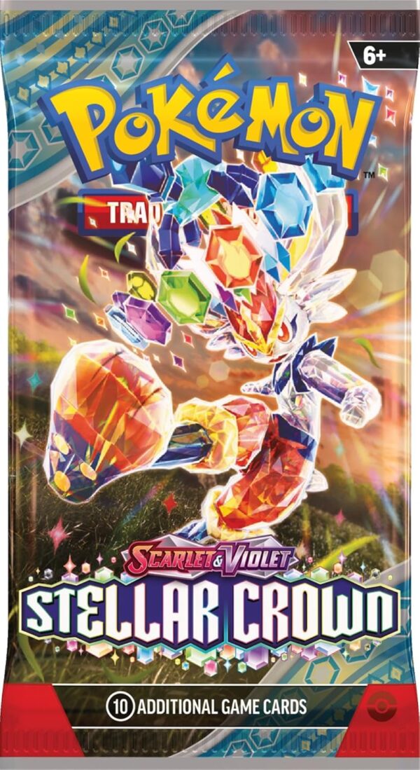 Pokemon Scarlet & Violet Stellar Crown Booster Pack, 36 Count - Image 3